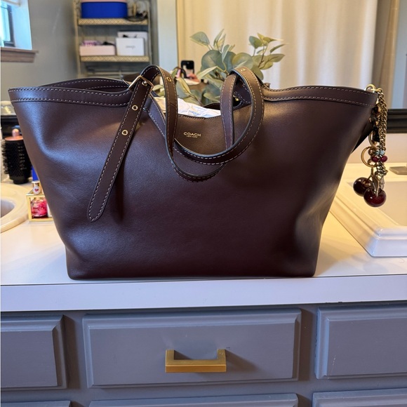 Coach Handbags - Coach Gramercy Tote Bag in maple